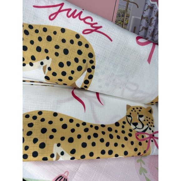 Juicy Couture Cheetah Shower Curtain - Picture 3 of 3
